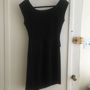 Diane Von Furstenberg Dresses - DVF black draped Work office formal dress Diane Von Furstenberg Dresses - DVF black draped Work office formal dress